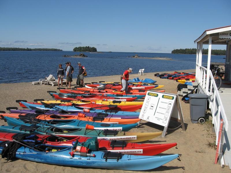 Kayaks centre Auberge des �les